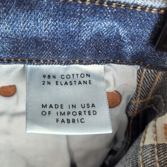 GRLFRND Joan Crop Flare Jeans sz 26 - Picture 7 of 8